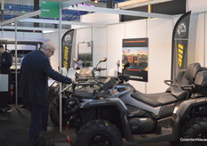 The stand of Quadwereld did well at the fair.